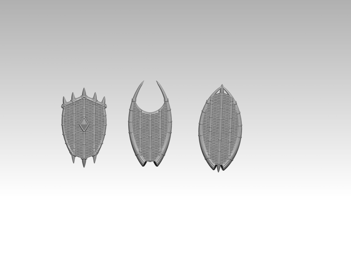 Shields of the far south